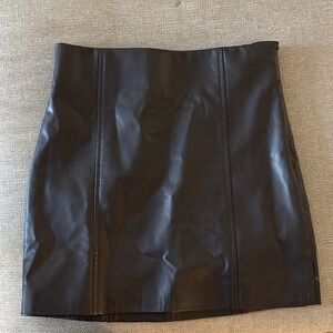 Zara Brown mini skirt